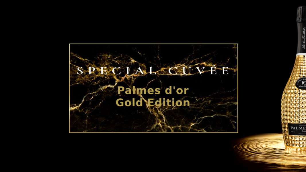 Palmes dor gold z tekst