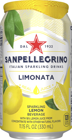 Italian Sparkling Drinks Limonata Blik