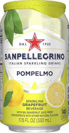 Italian Sparkling Drinks Pompelmo Blik