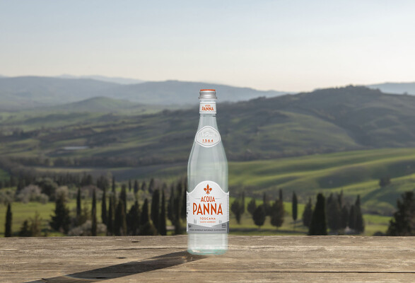 Best of Tuscany Acqua Panna bottle