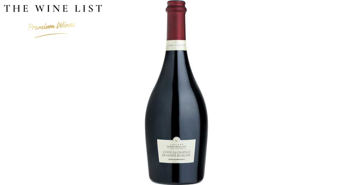 Château Sainte Roseline Cuvée La Chapelle de Sainte Roseline Rouge 2014