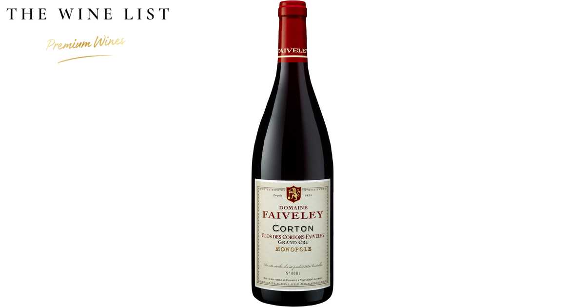 Domaine Faiveley Corton Clos des Cortons Faiveley Grand Cru 2021