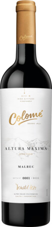 Bodega Colomé Altura Máxima Malbec 2016 3kist